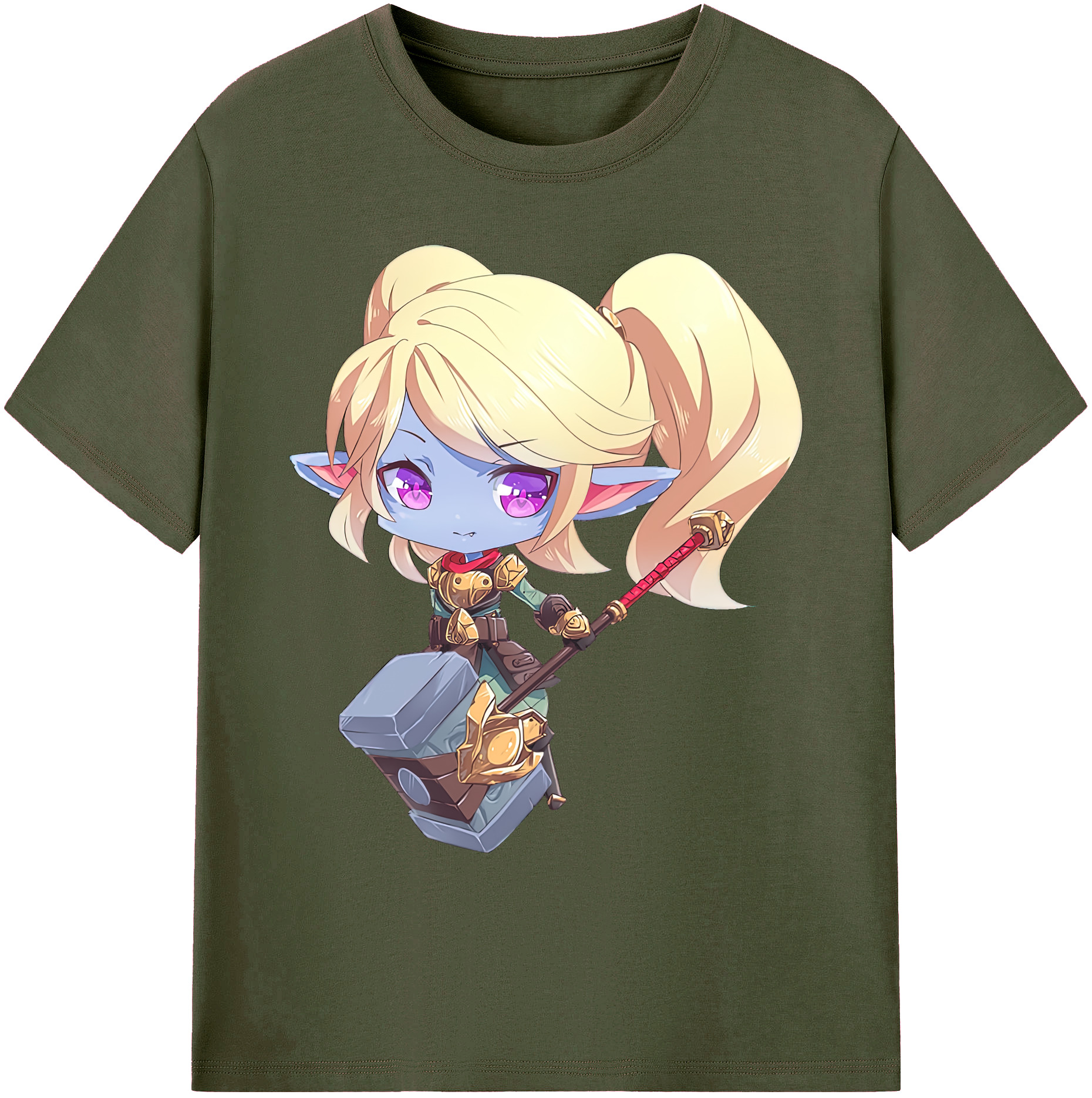 リーグ・オブ・レジェンド League of Legends LOL 綿100％ メンズ半袖Tシャツ｜肌触りやわらか＆通気性